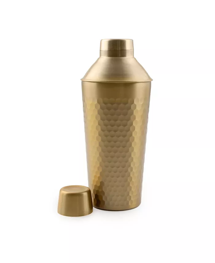 Cambridge Champagne Gold Faceted Cocktail Shaker