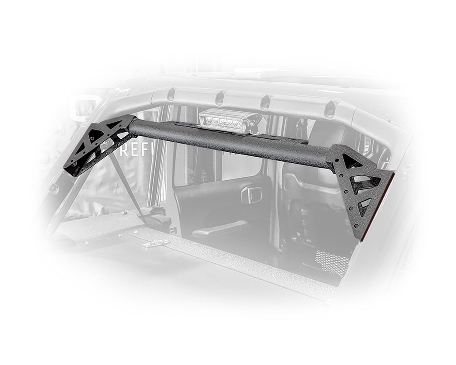 DV8 Offroad JLSB-01 2018+ Jeep Wrangler JL 4-Door Speaker/Light Bar Bracket