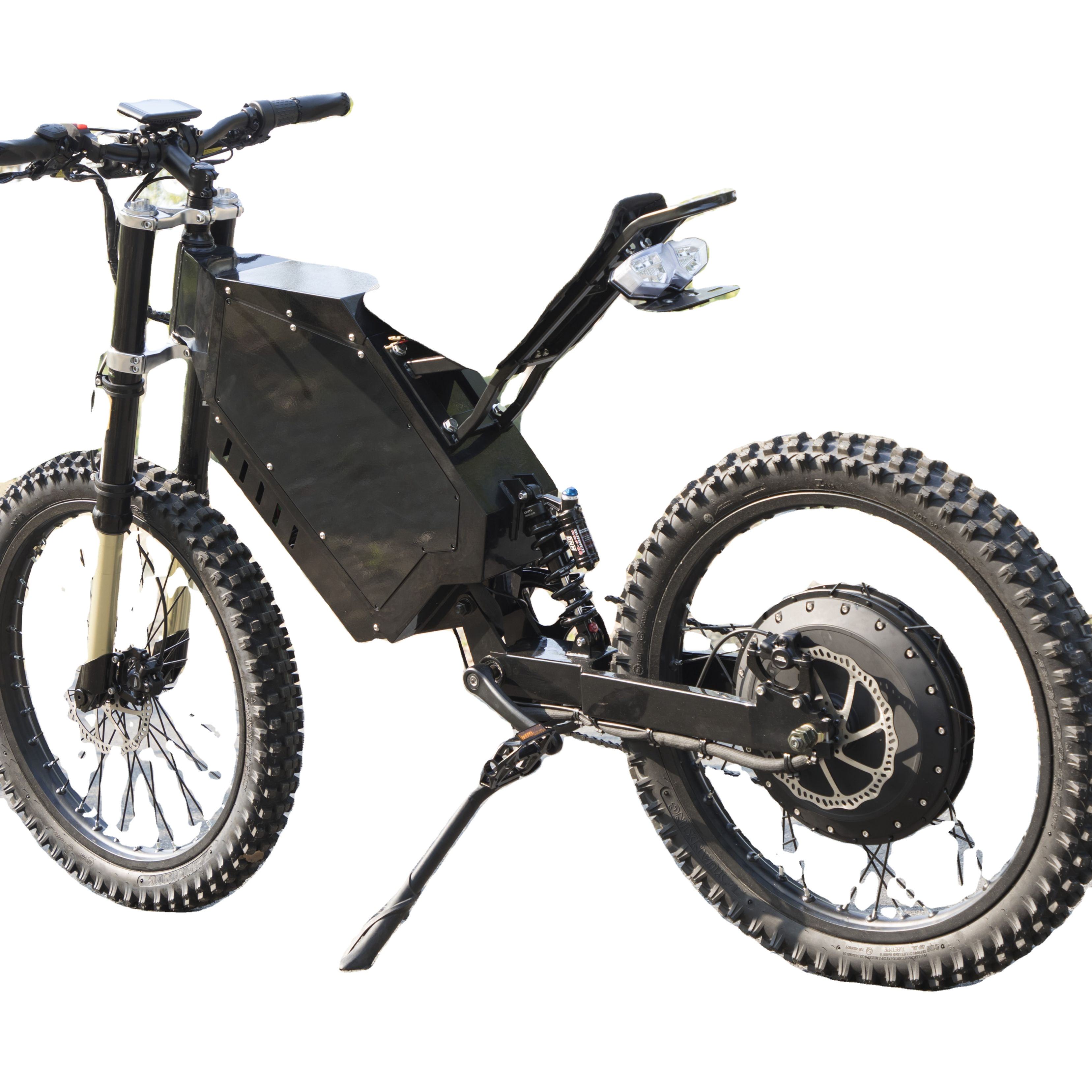 2023 new outdoor cycling 7 speed jump mountain electric bikes/downhill mountain jump 72v8000w bike for man