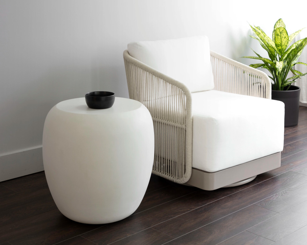 Iolite End Table   Transitional   Side Tables And End Tables   by Sunpan Modern Home  Houzz