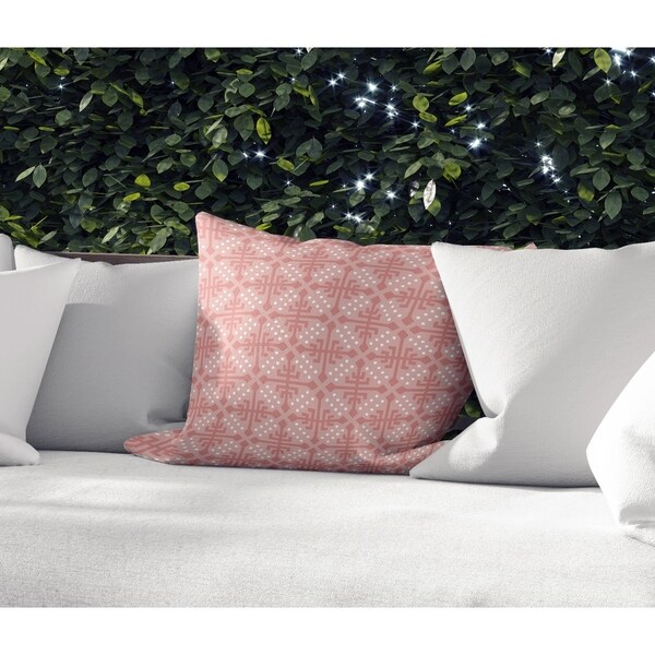 WONDER CORAL Indoor-Outdoor Pillow By Kavka Designs