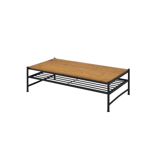 ACME Kande Coffee Table in Oak and Black