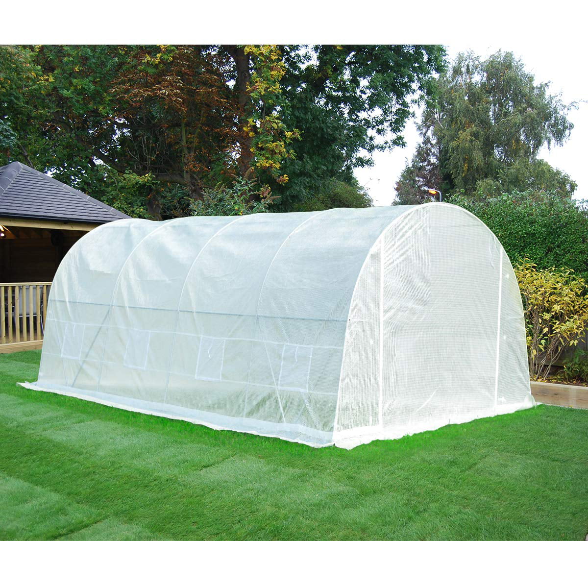 Erommy 20' x 10' x 7' Greenhouse Large Gardening Plant Hot House Portable Walking in Tunnel Tent