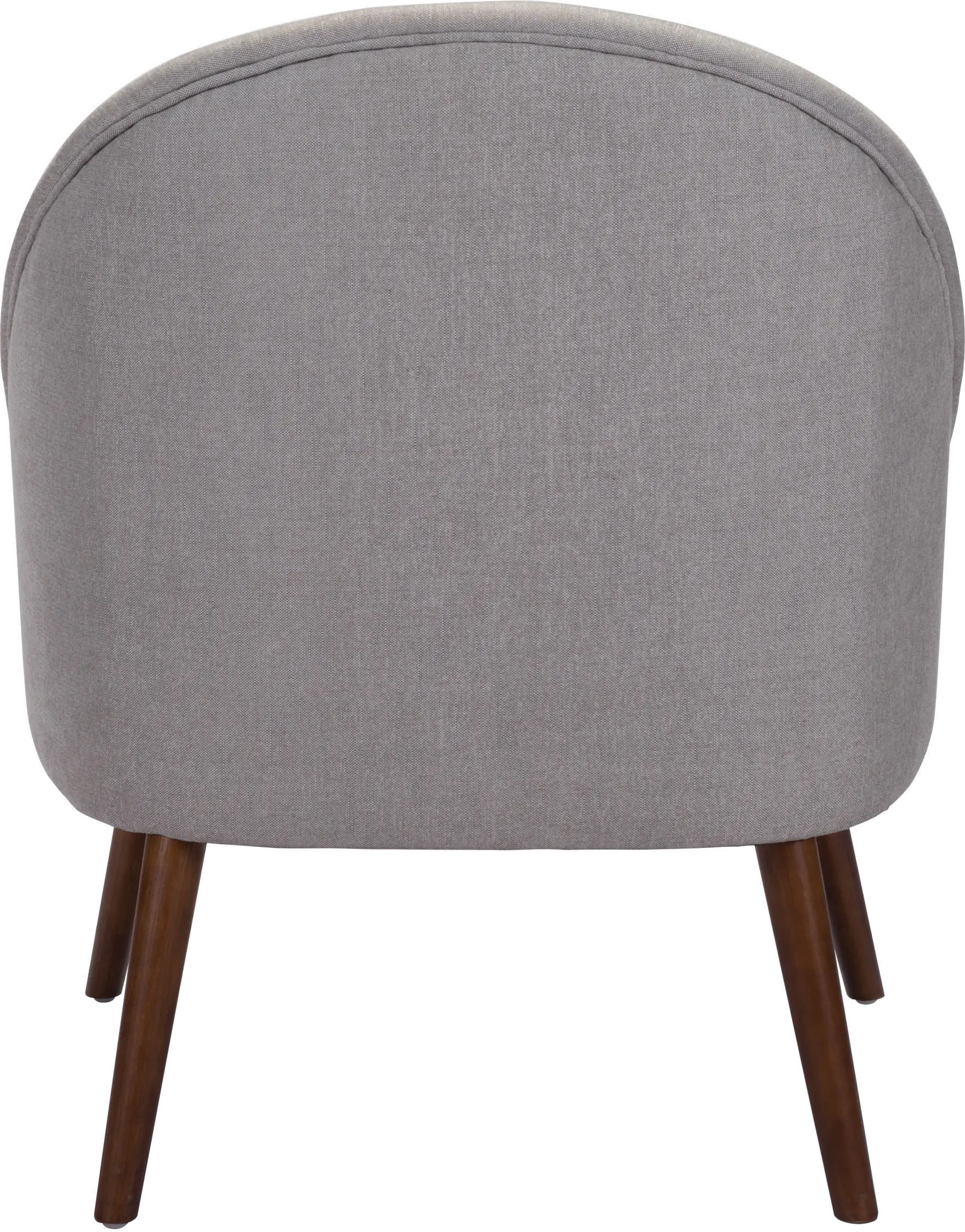 Cruise Mid Century Modern Gray Accent Chair