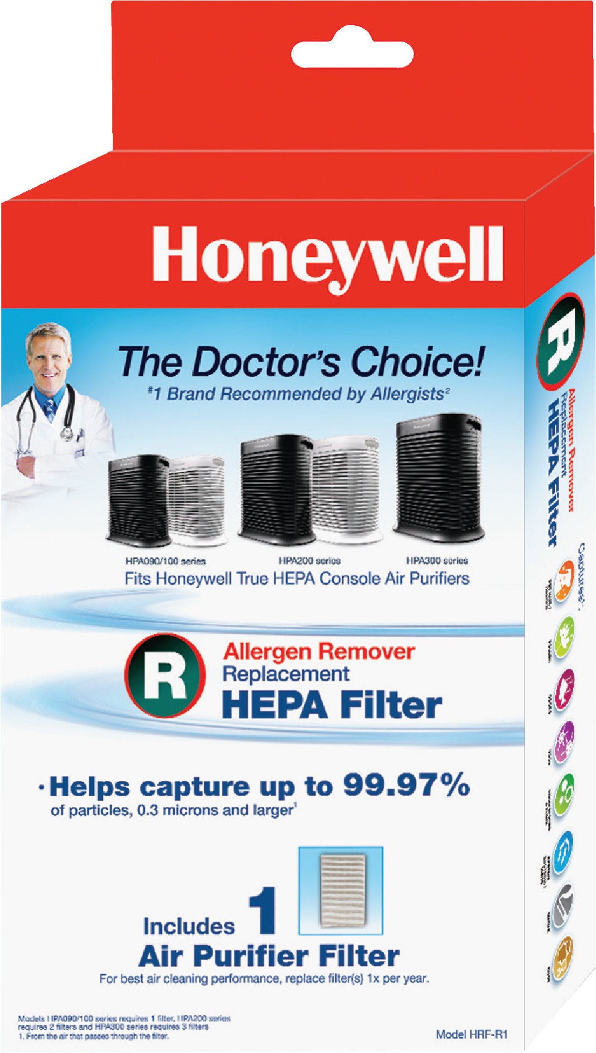 Honeywell True HEPA Replacement Air Purifier Filter