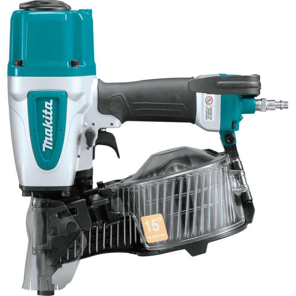 Makita 2-1/2 in. Pneumatic 15° Siding Coil Nailer AN613