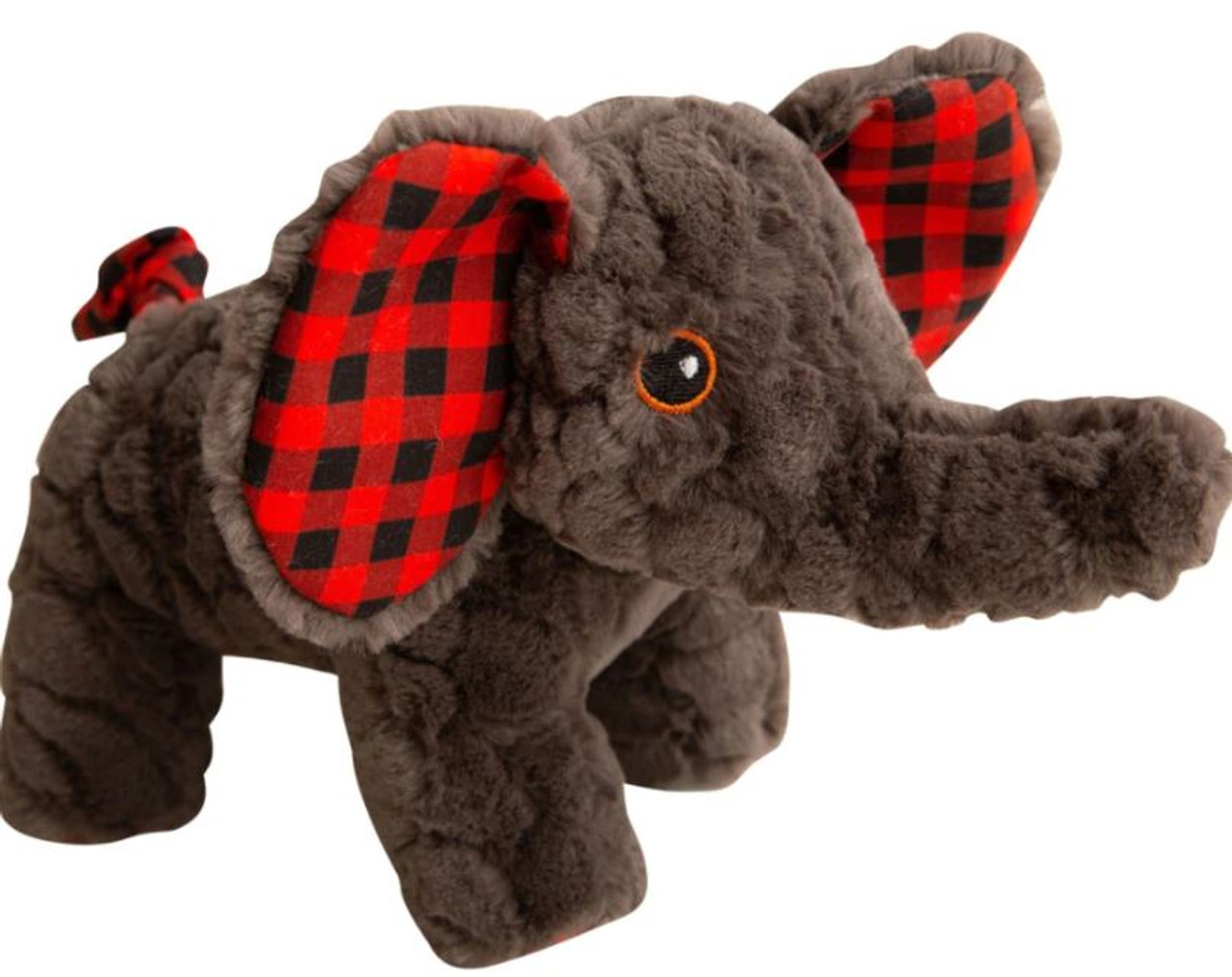 Snugarooz Eli the Elephant Plush Dog Toy， 8