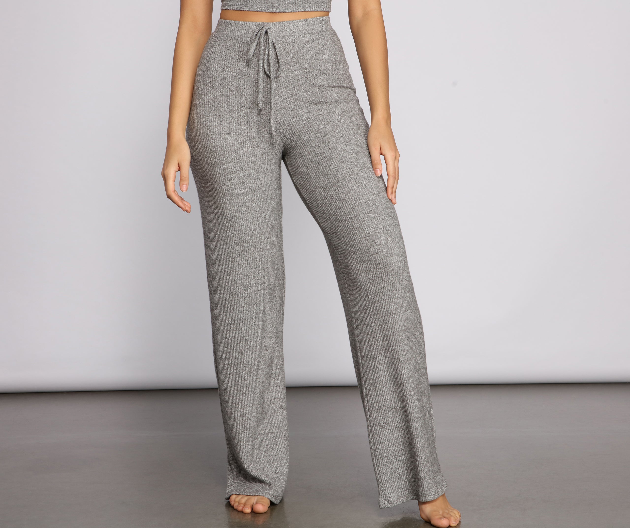 Basic Brushed Knit Pajama Pants