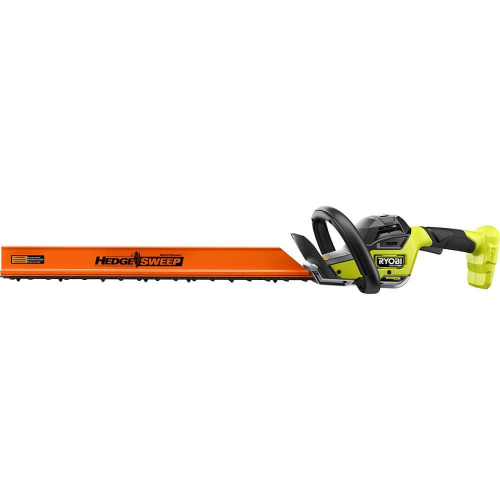 RYOBI ONE HP 18V Brushless Whisper Series 24 in Cordless Hedge Trimmer