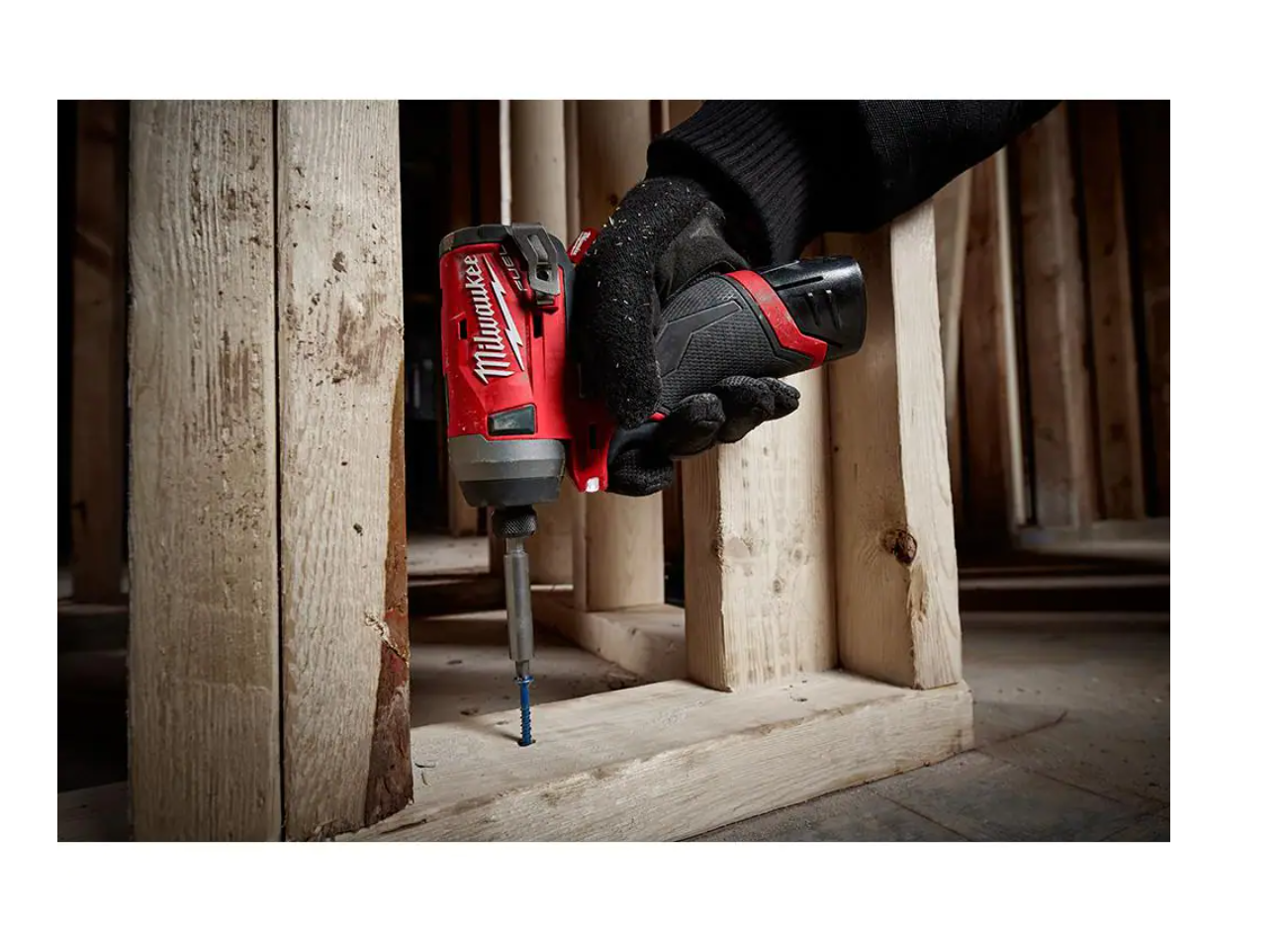 Milwaukee 2553-22-2460-20 M12 FUEL 12V Lithium-Ion Brushless Cordless 1/4 in. Hex Impact Driver Kit W/ M12 Rotary Tool