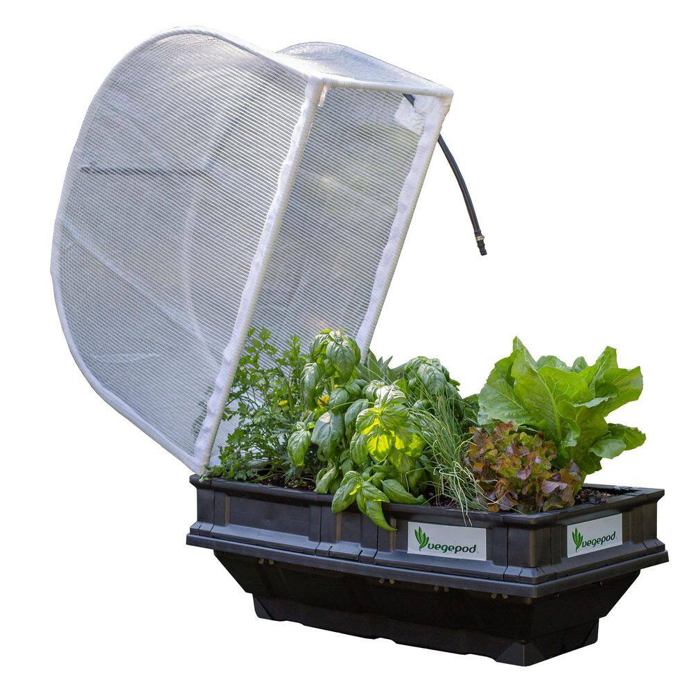 Vegepod Raised Garden Bed Kit - Small 39.4 in. x 19.7 in. (1 m x 0.5m) Container with Protective Cover Self Watering C0003