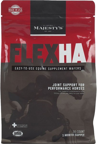 Majesty's Flex HA Joint Support Wafers Horse Supplement