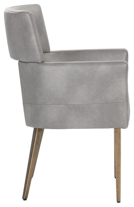 Amerie Dining Armchair   Midcentury   Dining Chairs   by Sunpan Modern Home  Houzz