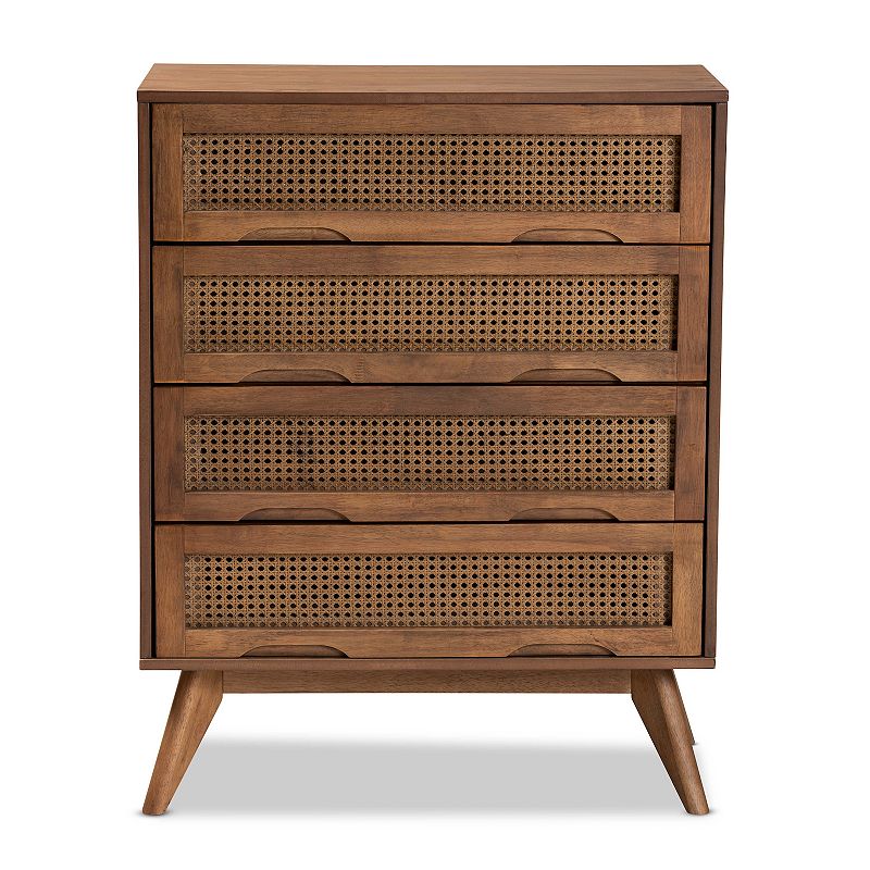 Baxton Studio Barrett 4-Drawer Chest