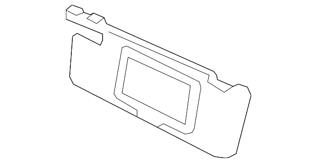 Genuine OE Volvo Sun-Visor - 39814819