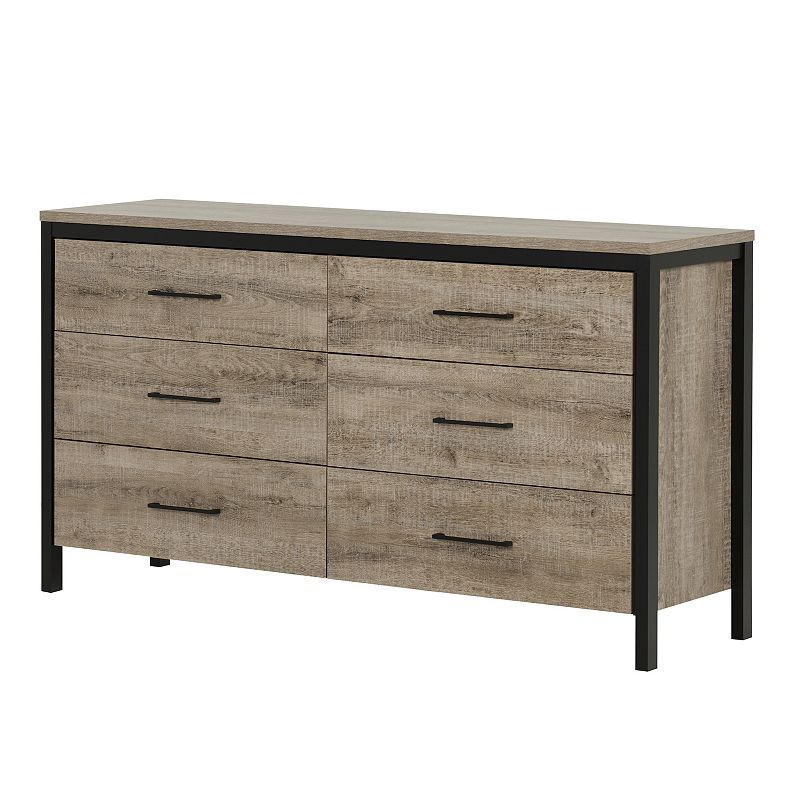 South Shore Munich 6-Drawer Double Dresser