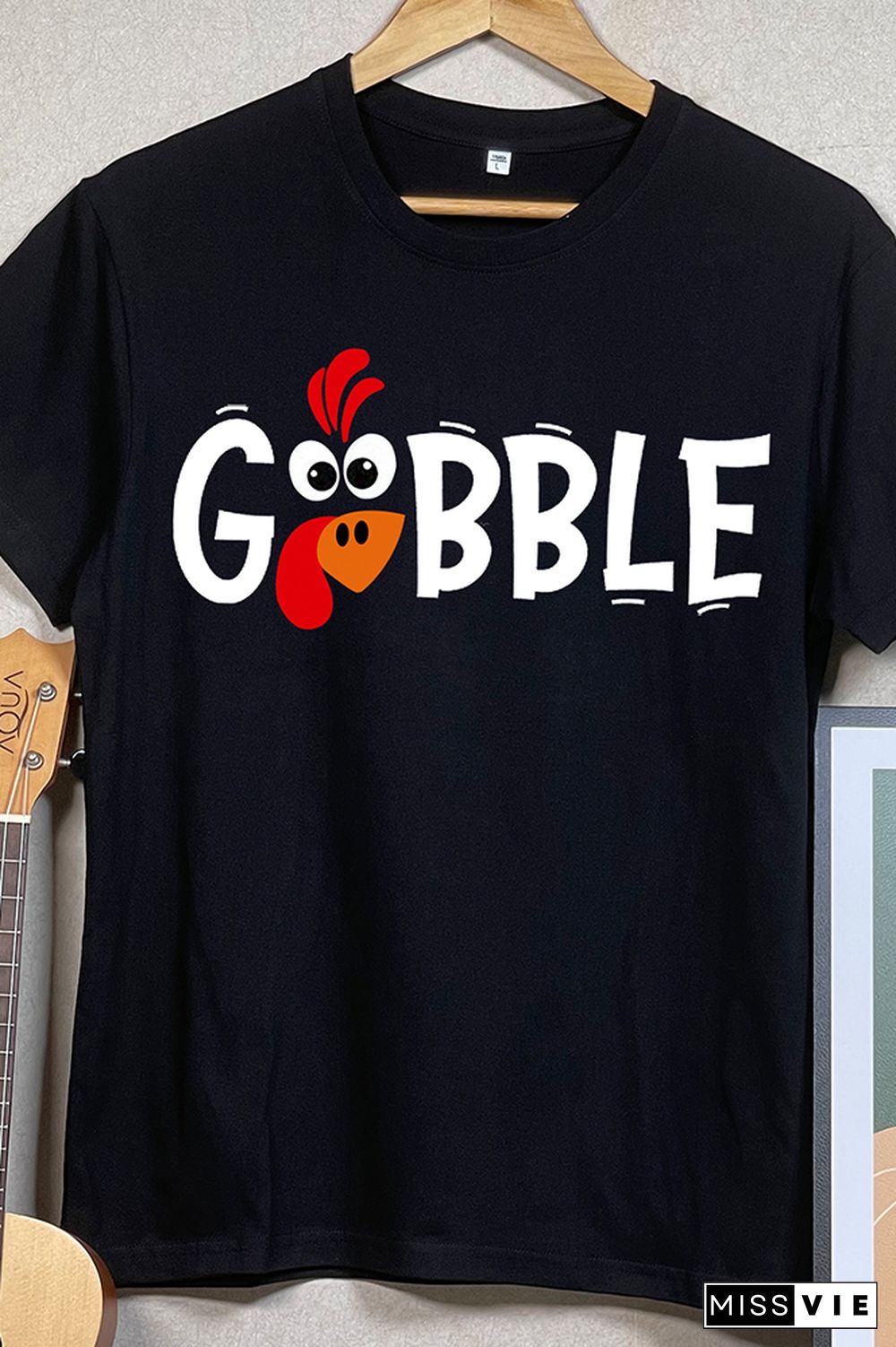 GOBBLE Printed Tees for Women Wholesale Short Sleeve T shirts Top