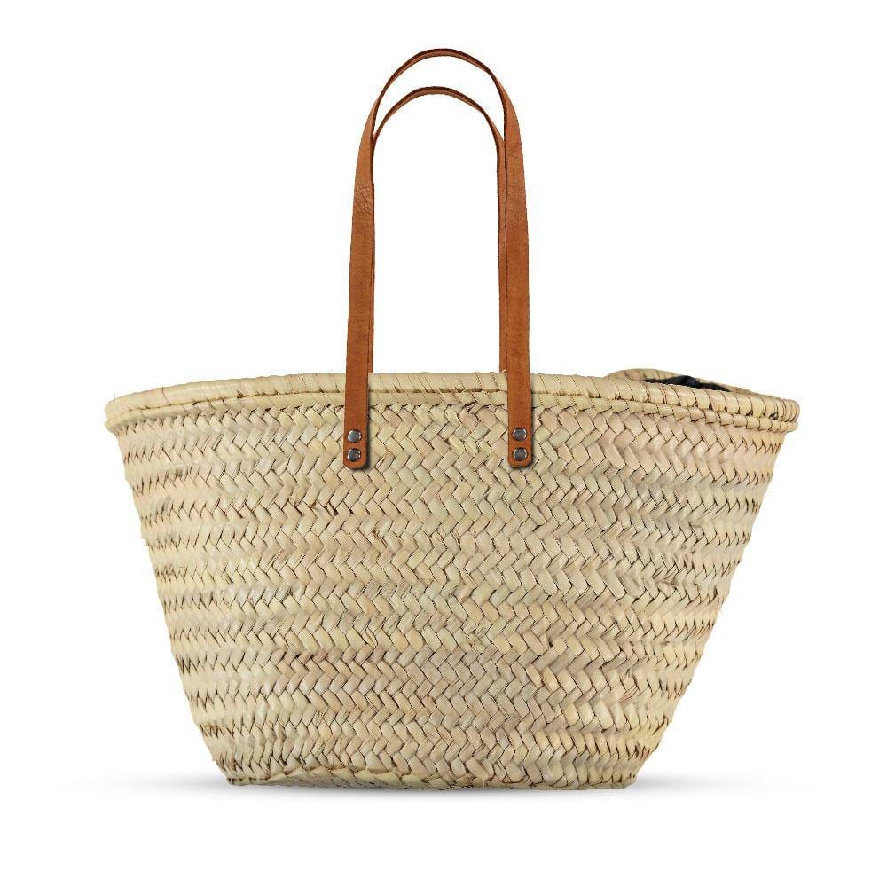 Large Straw Beach Bag