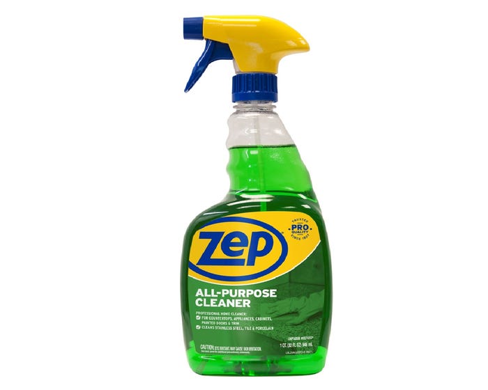 Zep All Purpose Cleaner  Degreaser， 32 oz - ZUALL32