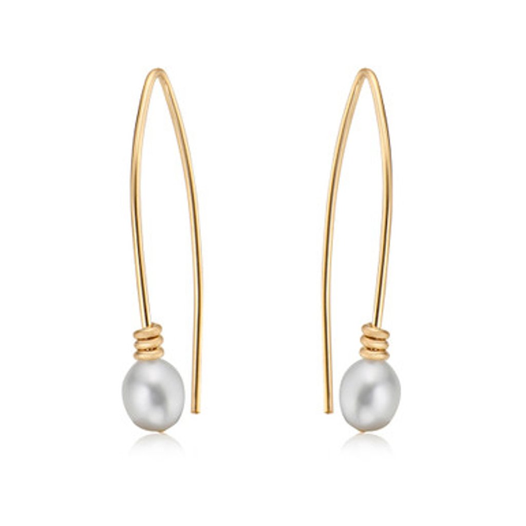 Ronaldo Jewelry  Simplicity Earrings in Gold