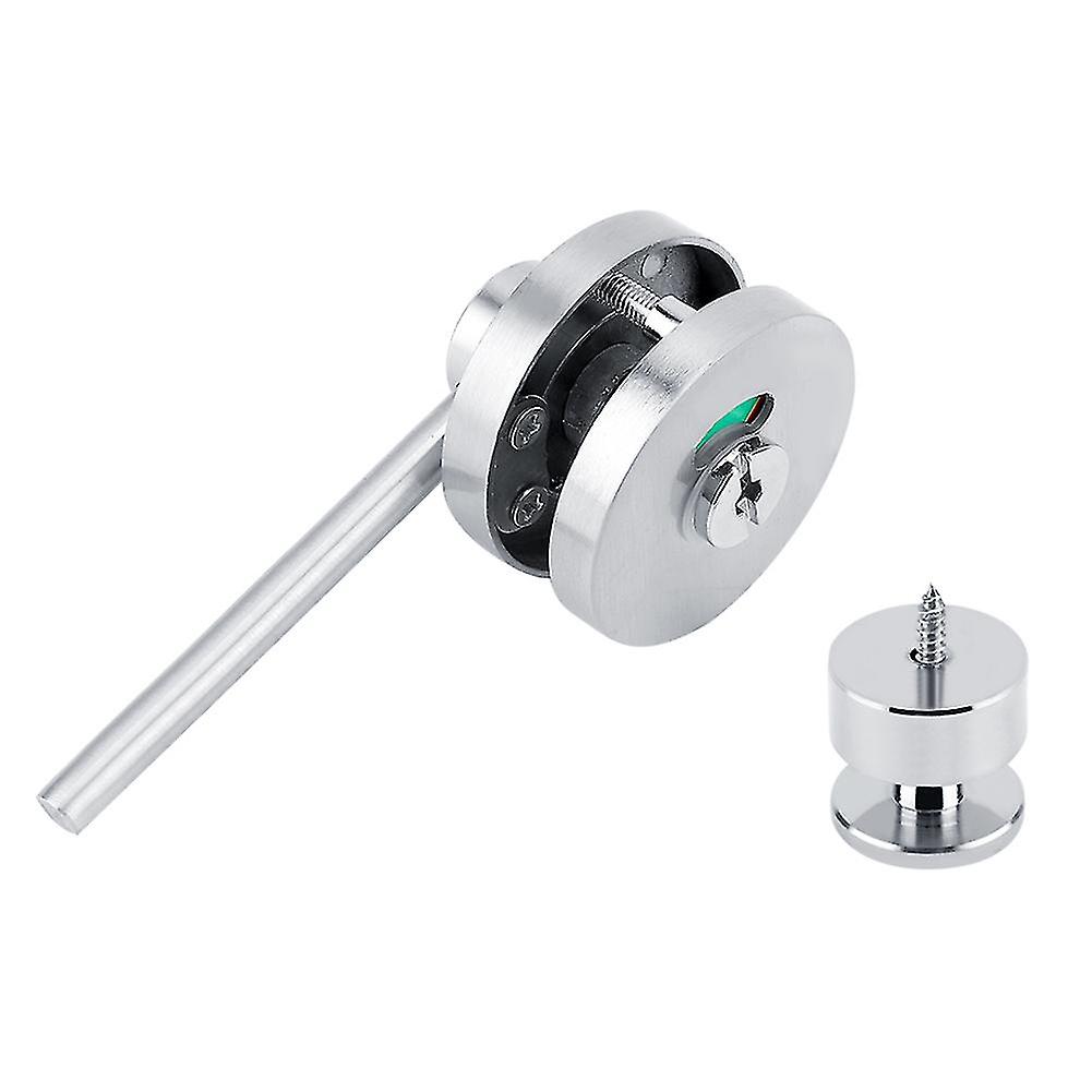 Zinc Alloy Door Lock Bolt Vacant Engaged Privacy Indicator Lock for Public Toilet Restroom