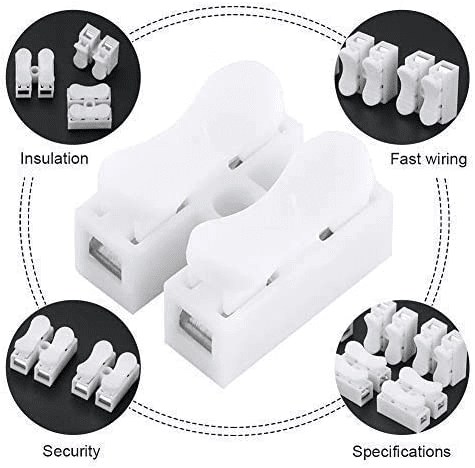 Spring Quick Connector Wire(30pcs)