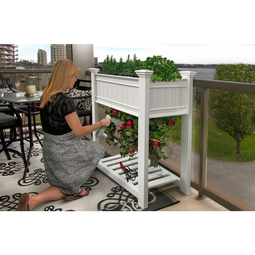 VITA 36 in. x 24 in. Urbanscape Raised Garden Bed Tomato Planter VA68217