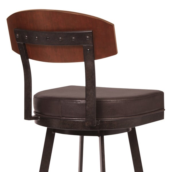 Frisco Barstool with Faux Leather