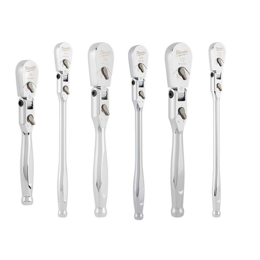 MW Flex Head Ratchet Set (6-Piece) 48-22-9007-9009-90039-9041-9051-9052