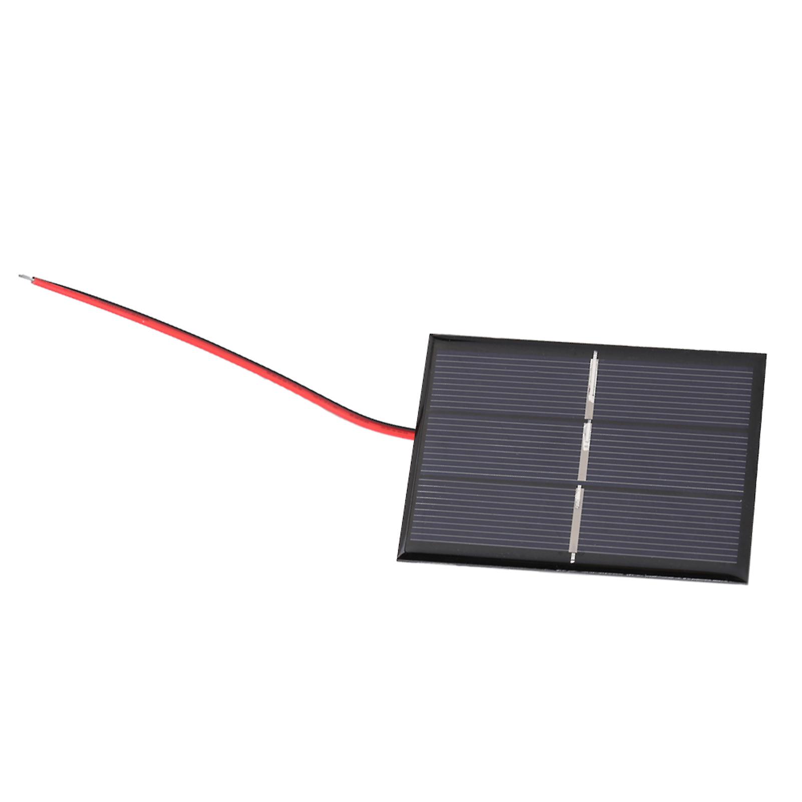 2pcs 0.65w 1.5v Mini Portable Solar Panel Diy Power Module Battery Charger