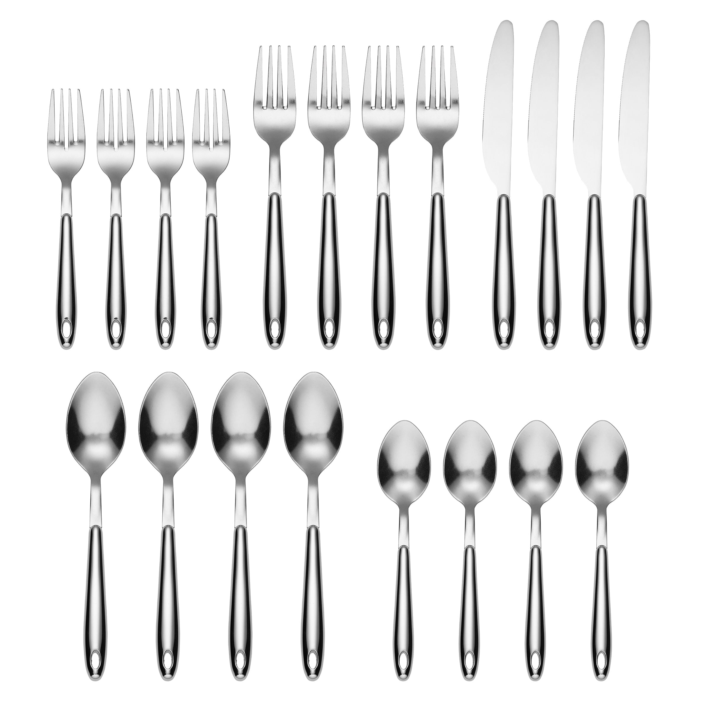 Marvel 20-Piece Flatware Set with Hanging Rack