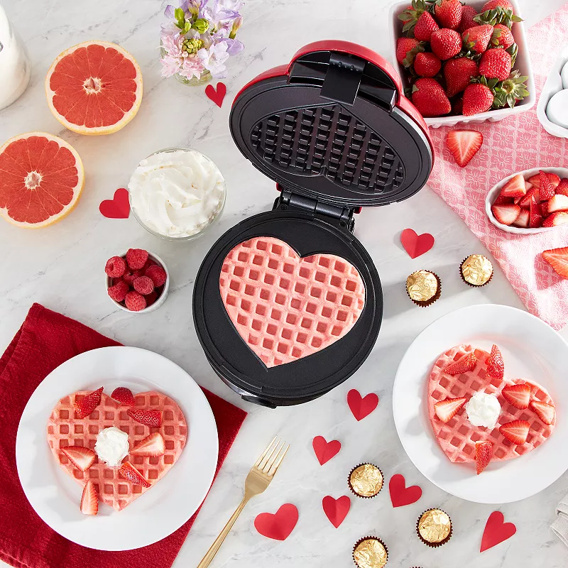 Dash Express Heart Waffle Maker