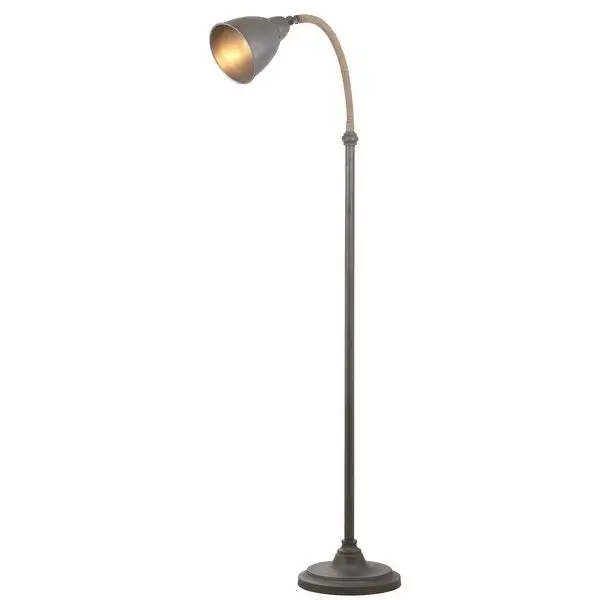 SAFAVIEH Lighting 60-inch Naldo Grey Floor Lamp - 21