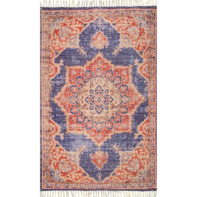 Nuloom Flatwoven Nikki Tassel Area Rug