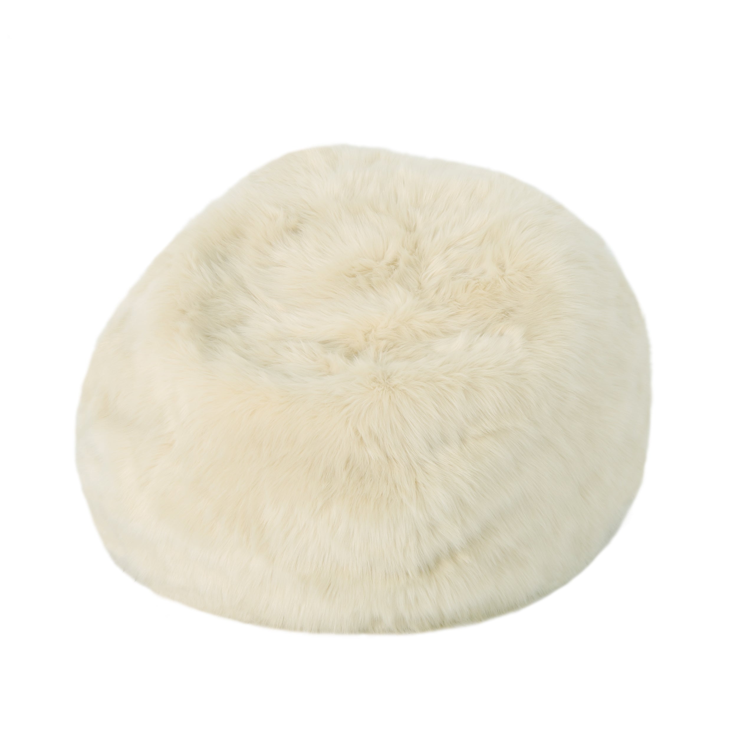 Amori Modern 3 Foot Faux Fur Bean Bag (Cover Only)