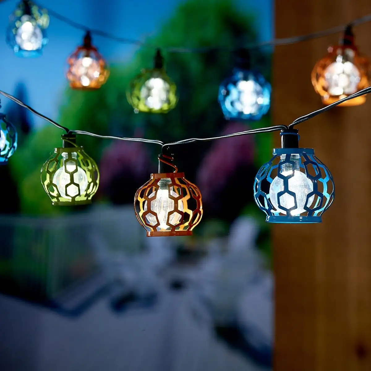 Gala Multi Color Solar String Lights- Professional Series