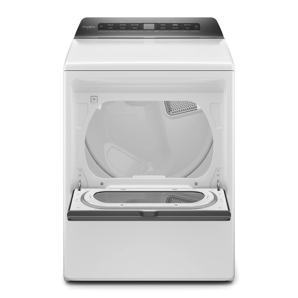 Whirlpool 7.4 cu. ft. 240-Volt White Smart Electric Vented Dryer with AccuDry System WED6120HW