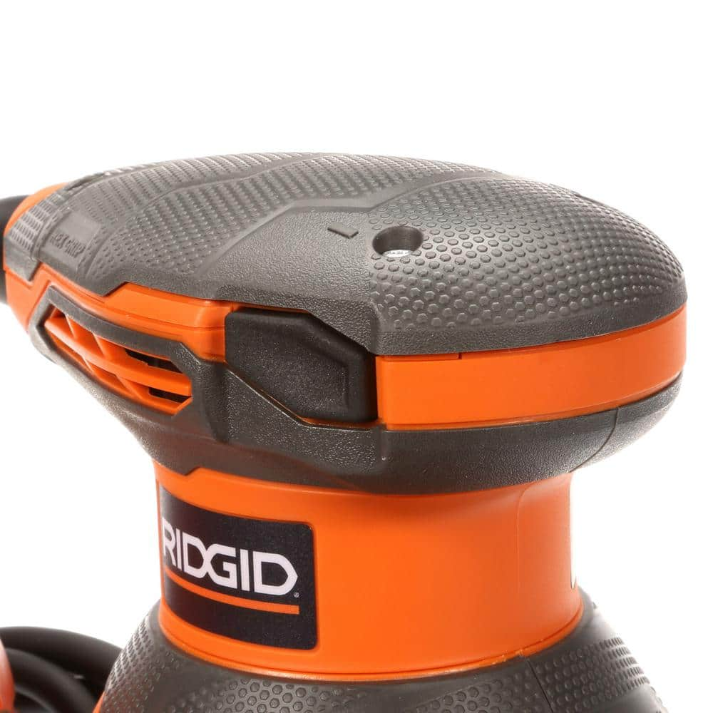 RIDGID 3 Amp Corded 5 in. Random Orbital Sander with AIRGUARD Technology R26011