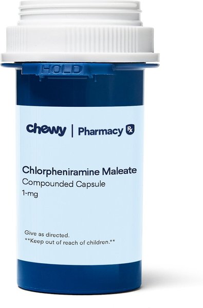 Chlorpheniramine Maleate Compounded Capsule for Dogs and Cats