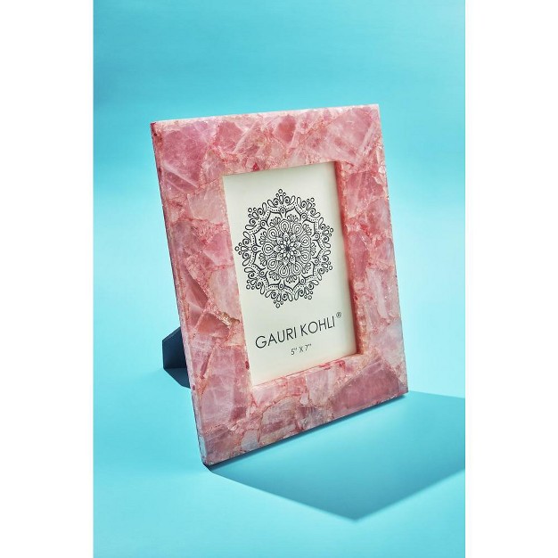 Gauri Kohli Cherish Rose Quartz Picture Frame