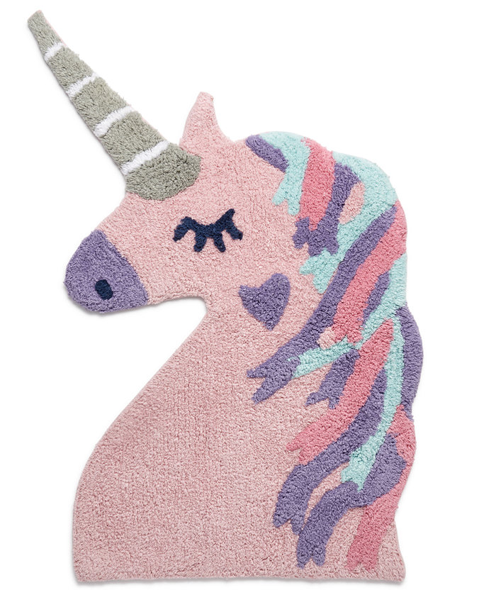 Charter Club Kids Unicorn Bath Rug  22 x 36  Created for Macys