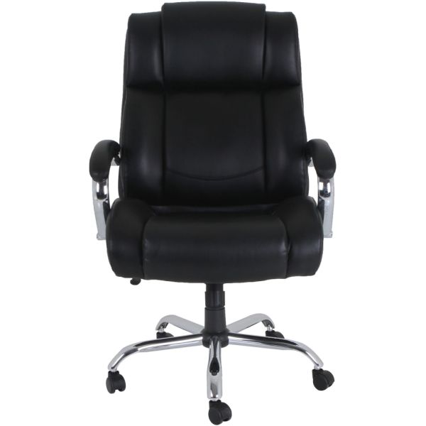 Lorell Big and Tall Leather Office Chair