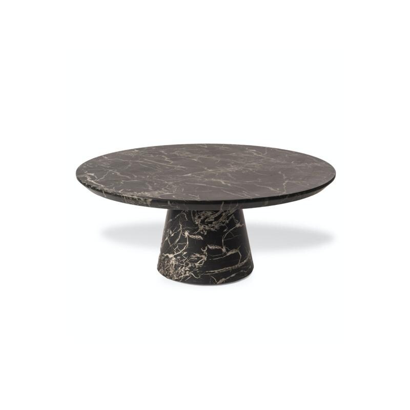 Pols Potten Disc Black Marble Coffee Table