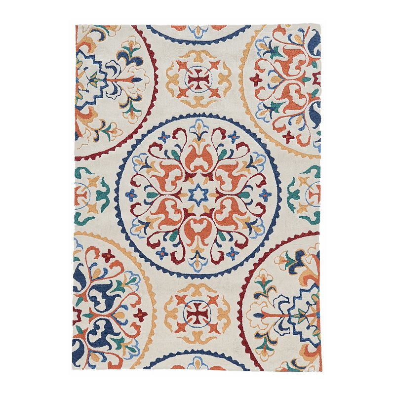 Linon Trio Rondels Rug