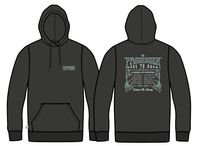 Decade Recycled Cotton Hoodie - Black