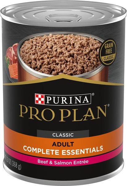 Purina Pro Plan Savor Classic Beef and Salmon Entree Grain-Free Canned Dog Food