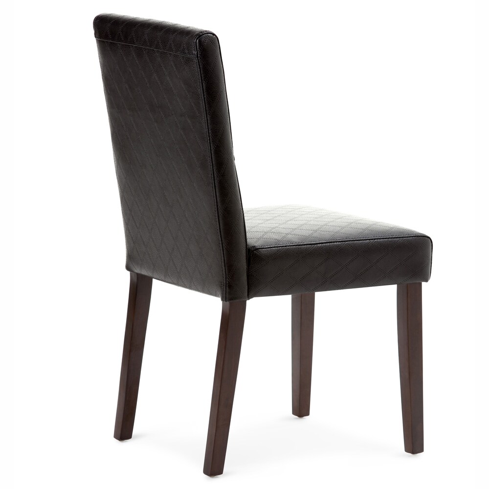 WYNDENHALL Seymour Contemporary Parson Dining Chair (Set of 2)   18.1\