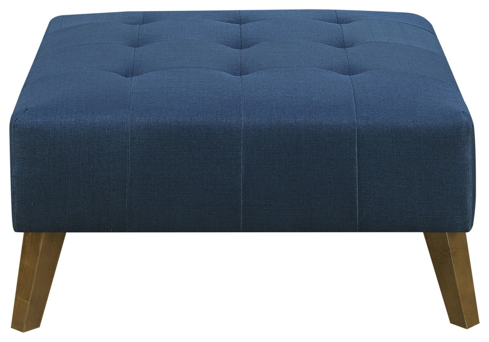 Mcclure Ottoman   Midcentury   Footstools And Ottomans   by Lorino Home  Houzz