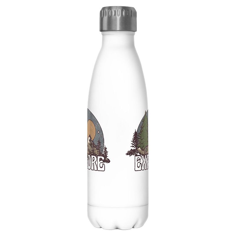 Explore Woods Landscape 17-oz. Stainless Steel Water Bottle