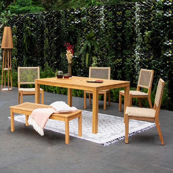 Cambridge Casual Paxton 6piece Teak Outdoor Dining Set